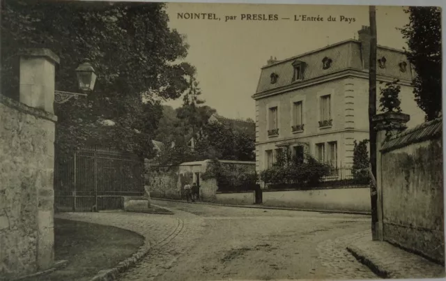 NOINTEL 95 cpa by Presles the Entry of the Country Good Condition 1915