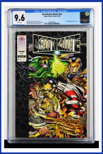Deathmate Black #nn CGC Graded 9.6 Image-Valiant September 1993 Comic Book