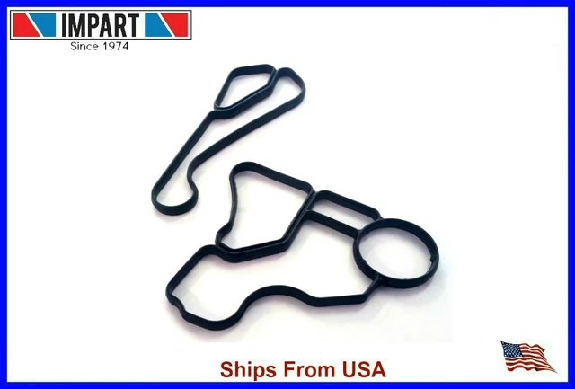 Engine Oil Filter Adapter Gasket Housing Cooler Seal Gasket