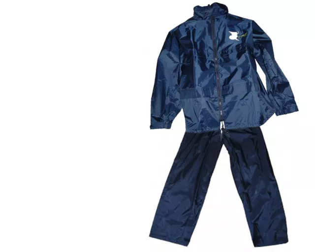 Combinaison de Pluie Veste & Pantalon Taille XL Original Yoshida