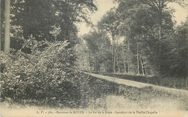 Cp Val De La Haye Crossroads Old Chapel