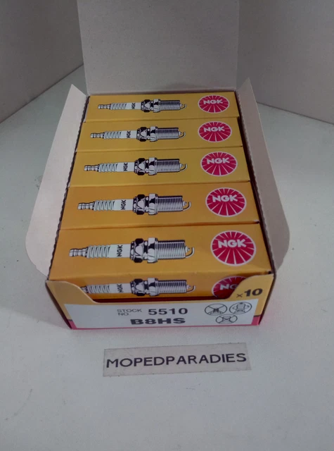 Candela Di Accensione NGK B5HS - Ricambio Per Motorini Gilera, Piaggio E Altri Modelli 50cc - Foto 13