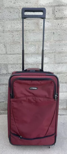 Briggs & Riley Transcend 22" Carry On 2-Wheeled Luggage Suitcase TD-U521X Red