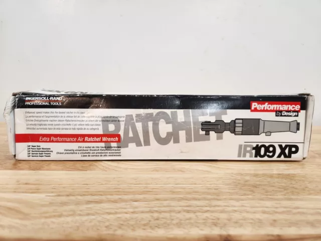 Ingersoll Rand 109XP Extra Performance Air Ratchet Wrench 3/8” Low Profile Tool