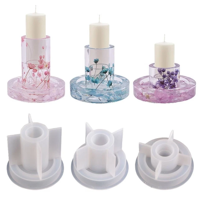 Stampo cera artificiale 3D portacandele stampi in silicone produzione saponi stampo in silicone