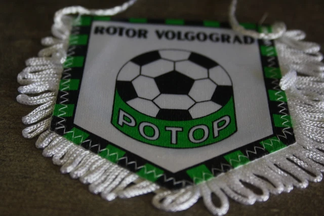 ancien petit FANION / PENNANT WIMPEL ** ROTOR VOLGOGRAD ** RUSSIA