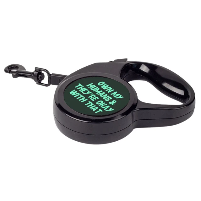 Funny Retractable Pet Leash - Printed Leash - Cool Dog Leash