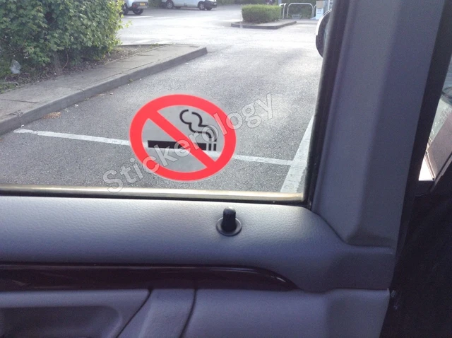 No Smoking - No Vaping In This Vehicle - Save 10% Instantly - Foto 6