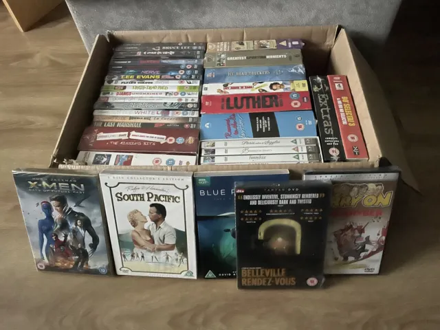 Mixed Job Lot of Approx 30+ DVDs & Box Sets - New - Sealed