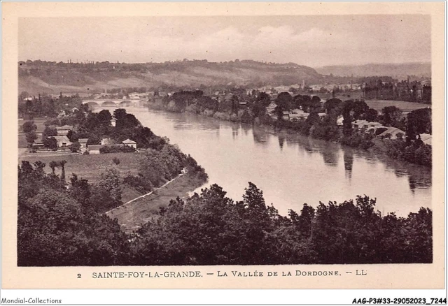 AAGP3-33-0211- SAINTE-FOY-LA-GRANDE - la vallée de la Dordogne