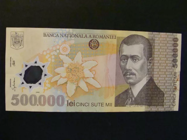 Romania 500.000 Lei 2000