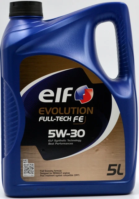 5 LITER ELF EVOLUTION FULL-TECH FE 5W-30 ( SOLARIS DPF ) Motoröl ...