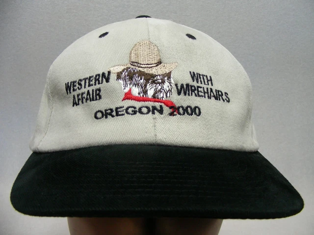 Western Affair With Wirehairs - Oregon 2000 - Adjustable Snapback Ball Cap Hat!