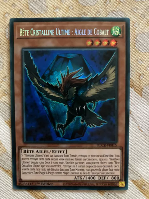 YUGIOH  B�te Cristalline Ultime : Aigle de Cobalt : SE BLCR-FR015