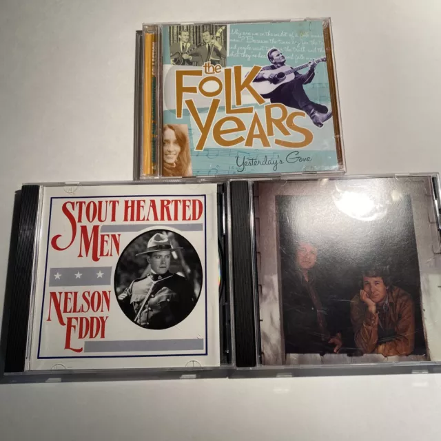 The Folk Years: Yesterday's Gone + 2 Bonus CD’s The Shaw Bros. Nelson Eddy zar