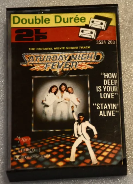 Saturday Night Fever Double Durée 2 LP - 1977 Cassette