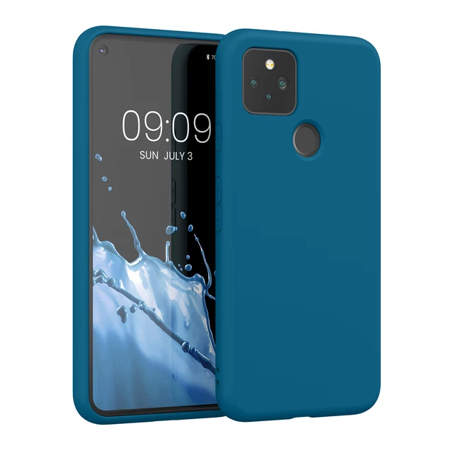 Coque Souple Silicone Pour Google Pixel 5 - Marque Kwmobile, Neuve Sous Blister