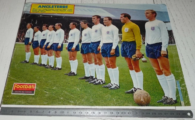 Autocollants Coupe Du Monde 1966 WC 66 - Mexique - Vintage