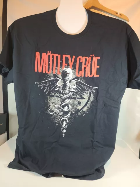 MOTLEY CRUE T-Shirt Dr Feelgood Logo Tee Brand New Authentic Size XL