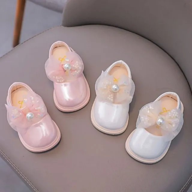 Scarpe décolleté principessa abito con fiocco per bambine neonate neonate bambini