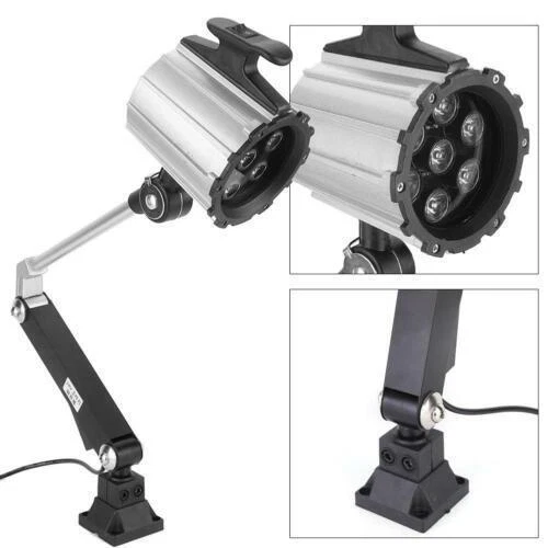 7W LED Work Light for CNC Machine 24V High Lumen Lathe Milling Drilling Lamp