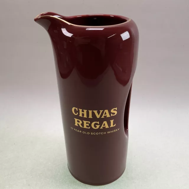 Chivas Regal 12 Year Old Scotch Whiskey Pitcher Bar Jug Wade England