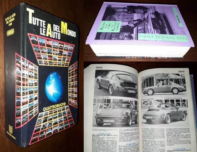 Tutte le auto del mondo 1988, Quattroruote, Editoriale Domus 1988.