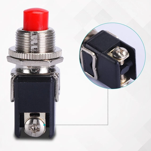 Interrupteur bouton commutateur bouton PBS-13B/PBS-13C commutateur d'alimentatio