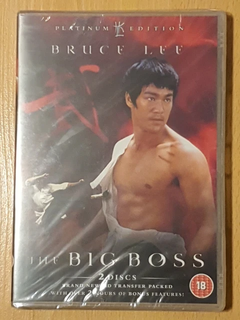 The Big Boss Bruce Lee 2 DVD Platinum Edition-OOP Hong Kong Legends-Deleted/Rare