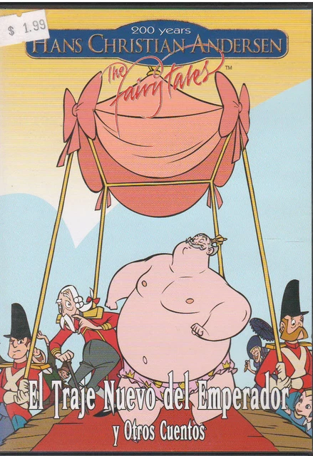 EL TRAJE NUEVO Del Emperador Dvd Hans Christian Andersen Divisa