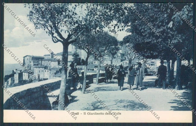 Perugia Todi cartolina RB1321