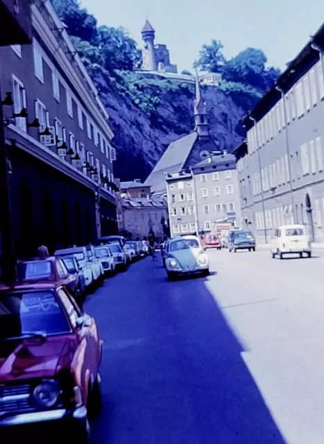 1972 The Streets Old Cars of Festival City Salzburg Australia 35mm PhotoSlide