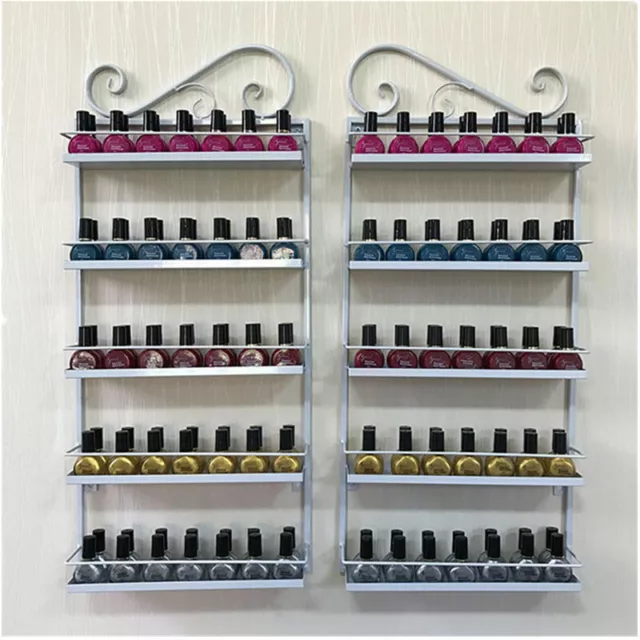 5-Tier Nagellack Regal Wand Organizer Ätherisches Öl Aufbewahrung Display Regal 3