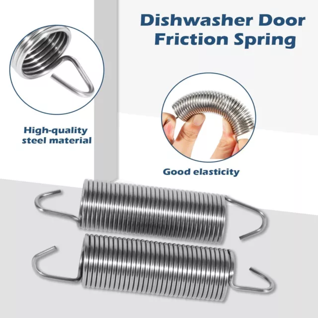 2PCS 154579101 Dishwasher Door Friction Spring for Frigidaire & Electrolux 3