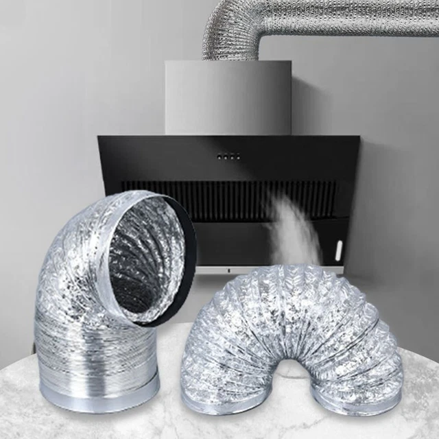 Tubes flexibles en aluminium de haute qualité pour la distribution d'air 146 cm