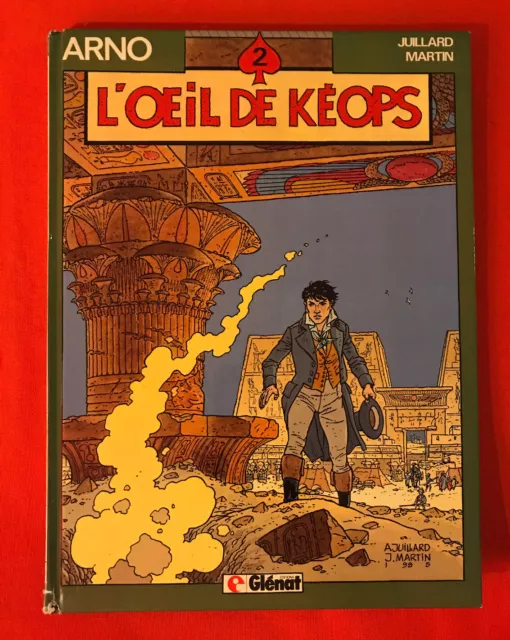 Arno 2 L’œil De Keops Juillard Martin Eo 1985 Glenat Etat Correct Bd