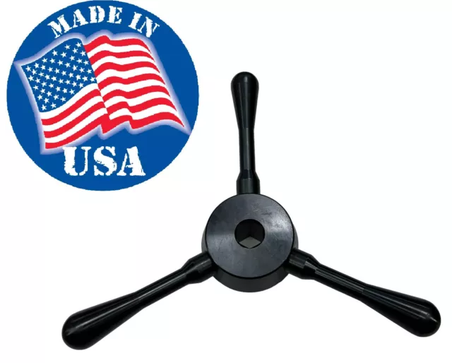 Speed Handle 3/4 Hex For Kurt Vise - All Steel - Haas Mazak Doosan Fadal Speed Handle 3/4 Hex For Kurt Vise - All Steel - Haas Mazak Doosan Fadal
