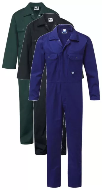 Blue Castle 344 Stud Front Boiler Overall Coverall Suit Sizes 42-54"