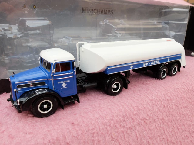 ミニチャンプス 1/43 MAN F8 Transattelzug「ARAL」 Amazon.co.jp: ミニチャンプス 143 MAN F8 Transattelzug「ARAL