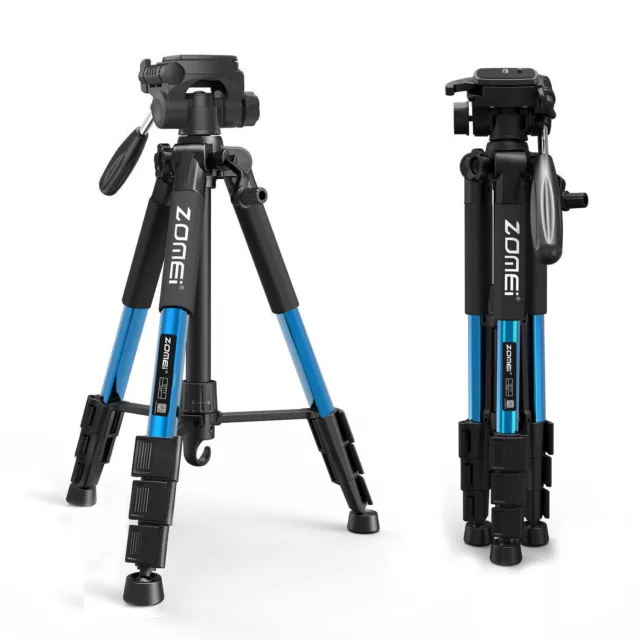 ZOMEI Q111 Professional Aluminium Tripod&Pan Head Travel Stand for DSLR Camera