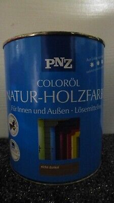 L / 750 ML PNZ Color Aceite Natural Pintura Madera Roble Oscuro para Todos Woods