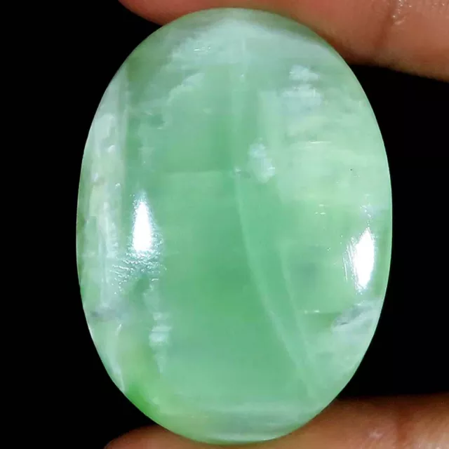 50.40 CT Natural Kammererite Oval Cabochon kammererite Gemstone 26x37x5 mm eb370