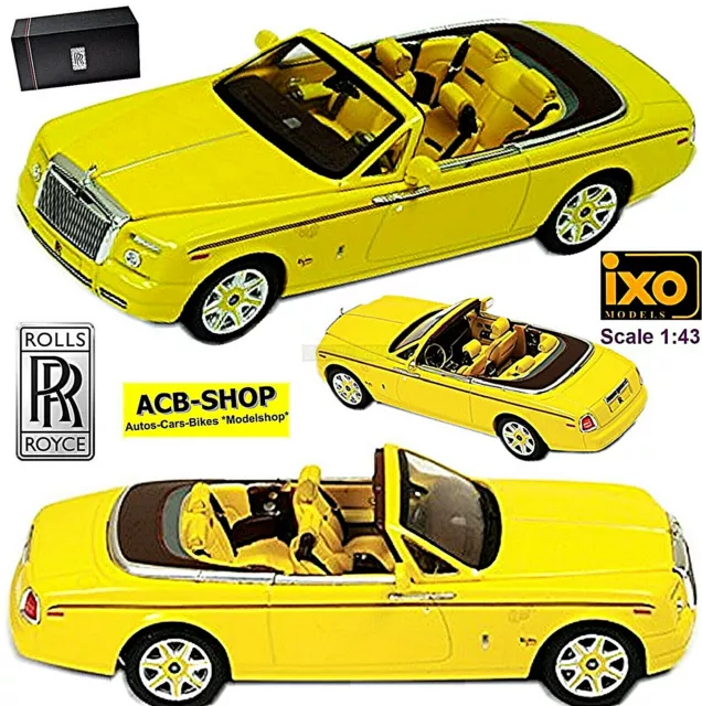 Rolls-Royce Phantom Drophead Coupé Series II Bijan Edición Limitada Yellow 1:43