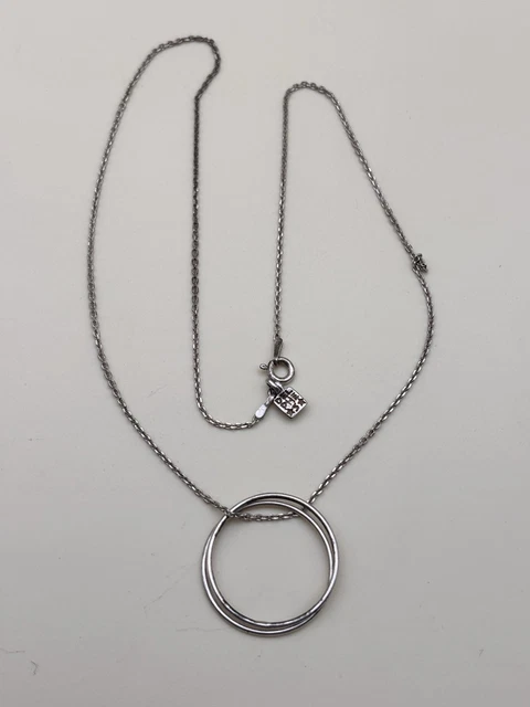 Collier Ras Du Cou Vintage - Argent Massif 925 - Fabrication Française - Occasion
