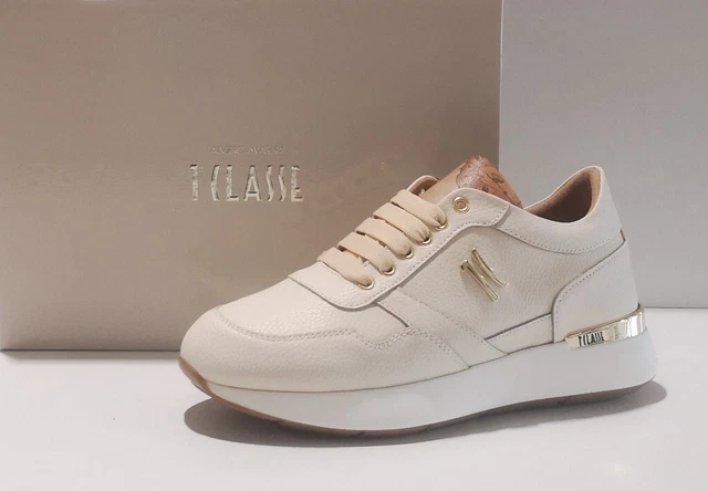 ALVIERO MARTINI 1 CLASSE 0576 Sneakers Donna Bianco Latte P E