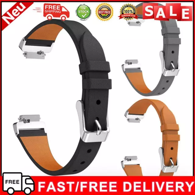 Leather Adjustable Watch Band Wrist Strap Bracelet Belt Replacement for Fitbit I