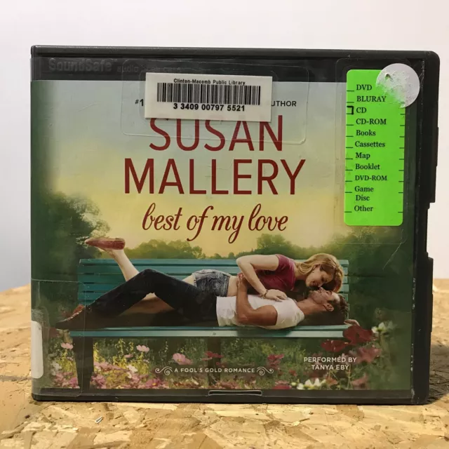 Best of My Love by Susan Mallery Ex Library 7 CD Unabridged Audiobook Free Ship