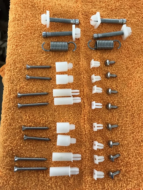 1971 1972  Ford Truck F100 F250 F350 Grille Hardware Kit with Adj Springs