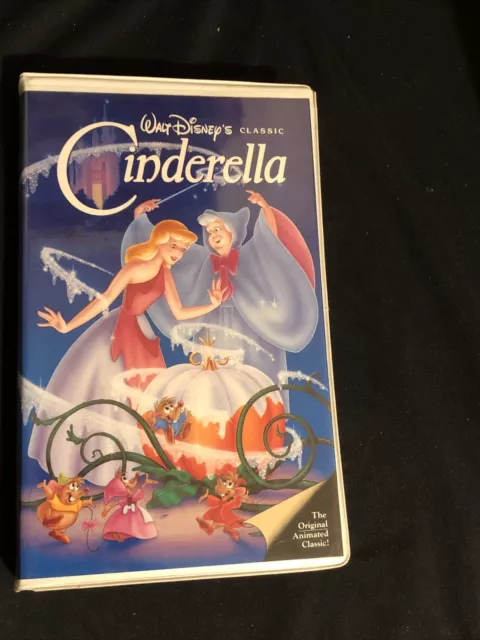 Walt Disney's Classic Cinderella Black Diamond Edition VHS