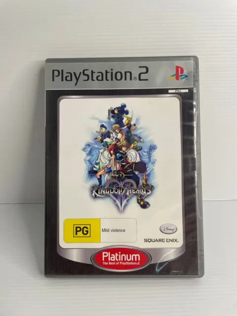Kingdom Hearts II Sony Ps2 PlayStation 2 Video Game PAL VGC - Free Aus Postage